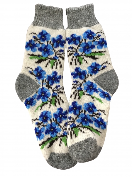 Kuschelsocken aus Schafwolle S39